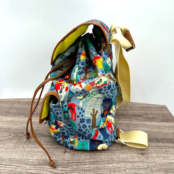 LILY BLOOM colorful unisex nature pet small whimsical lightweight fun backpack - Picture 2 of 15